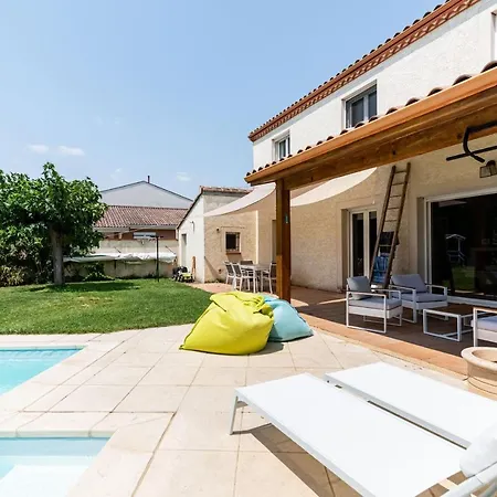 Signoret - Belle Maison Avec Piscine Ferienhaus *